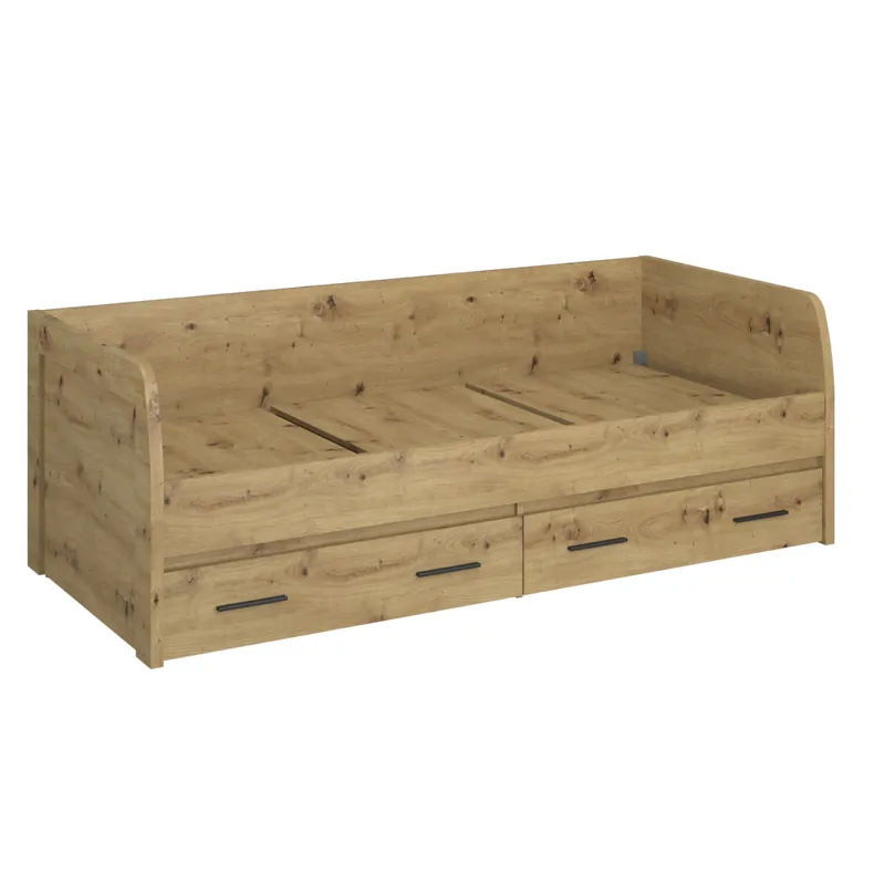 Ověřený Postel 2S, 90x200, dub artisan, AIRON