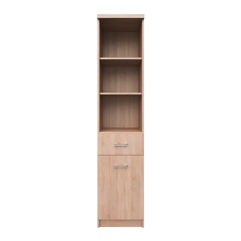 Regál otevřený 1D1S, dub sonoma, univerzální, TOPTY TYP 33 Akce