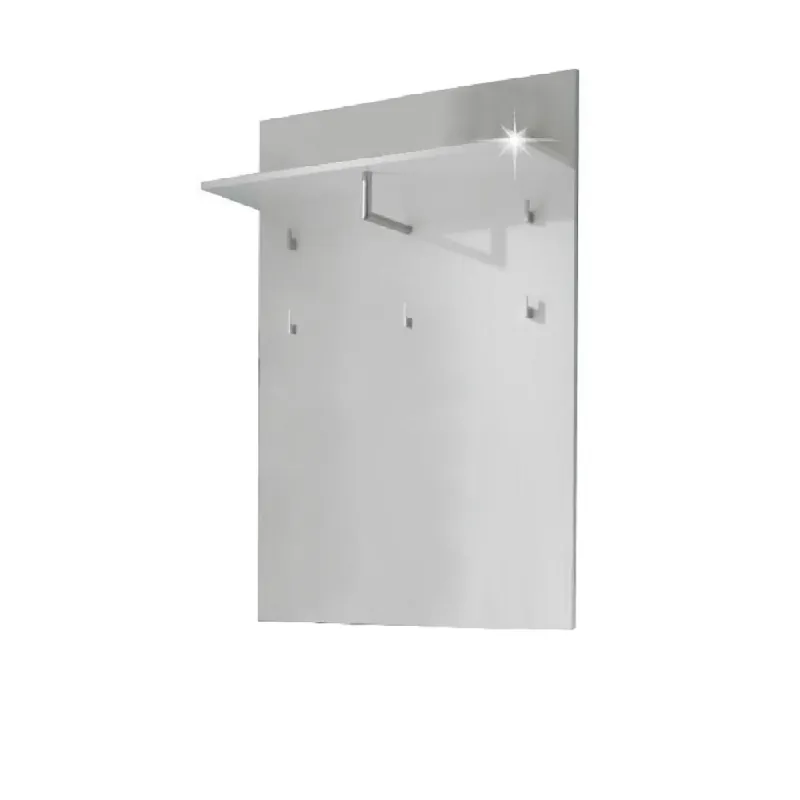 Aktuální Věšákový panel, bílá extra vysoký lesk, SPACE