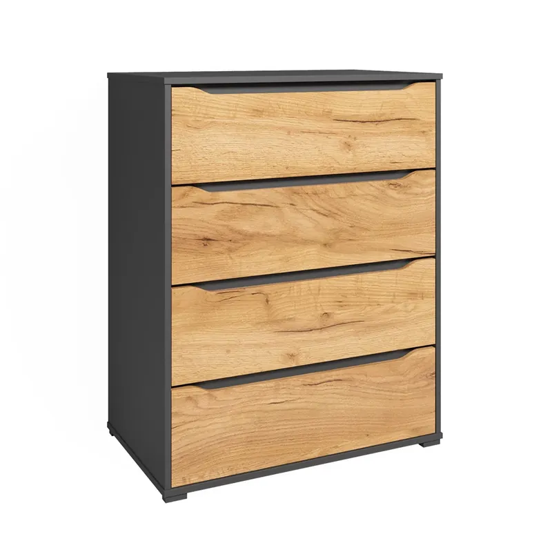 Originální Příborník Ruben Zlatý mocný dub 48 x 101.6 cm se zásuvkami Vicco