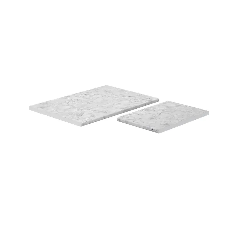 Autentický Kuchyňská pracovní deska R-Line Bílá/mramor 114 cm (vhodné pro rohovou jednotku 87x87) Vicco