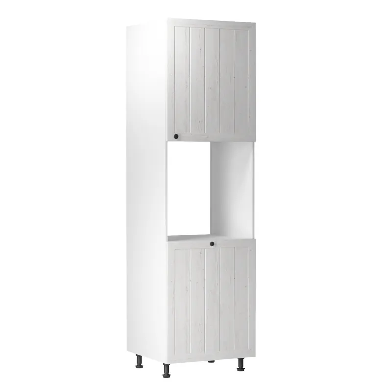 Potravinová skříňka D60P, bílá / sosna andersen, pravá, PROVANCE Originální