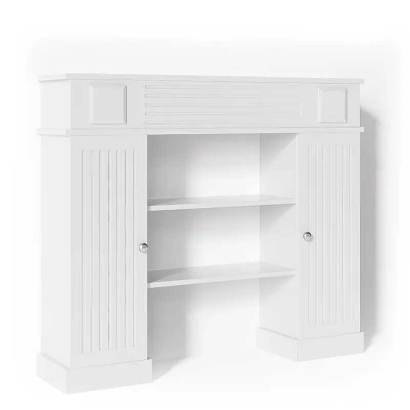 Obklad krbu Bílá 119.5 x 103 cm Vicco Sezónní Sleva