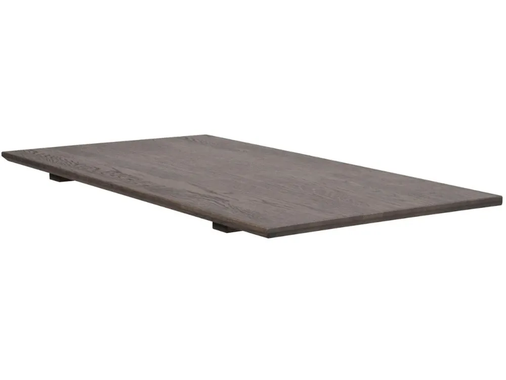 Výprodej Tmavě hnědá dubová prodlužovací deska ke stolu ROWICO FILIPPA 50 x 90 cm