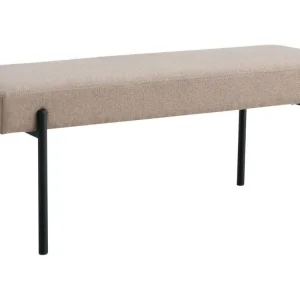 Béžová bouclé lavice Swipper 100 cm Tovární Cena