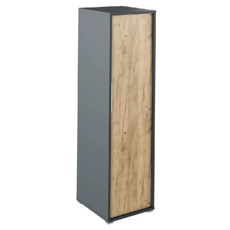 Věšáková skříň, grafit / dub artisan, RIOMA NEW TYP 20 Odeslání Ihned
