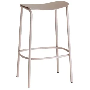 Kup Teď Béžovošedá kovová barová židle Trick 65 cm