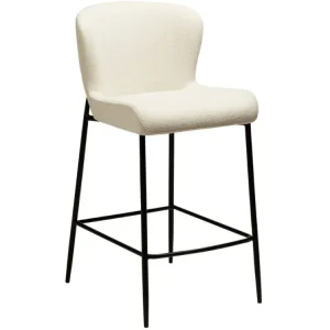 Bílá látková barová židle DAN-FORM Glam 67 cm Koupit Online