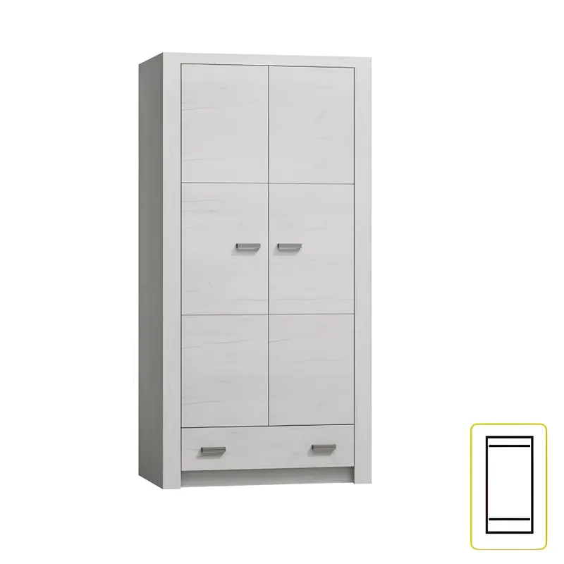 Víkendová Akce Skříň, jasan bílý, INFINITY I-01