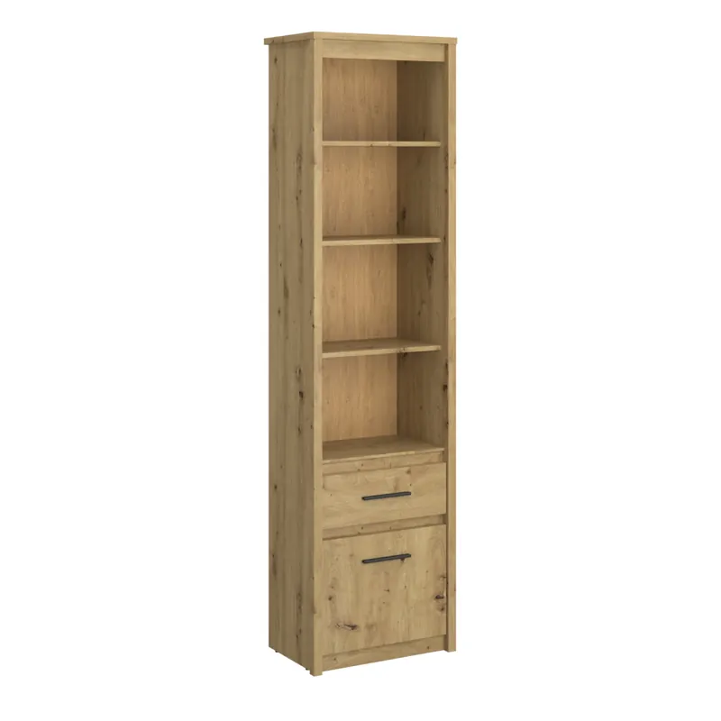 Otevřený regál 1D1S, dub artisan, AIRON Koupit Online