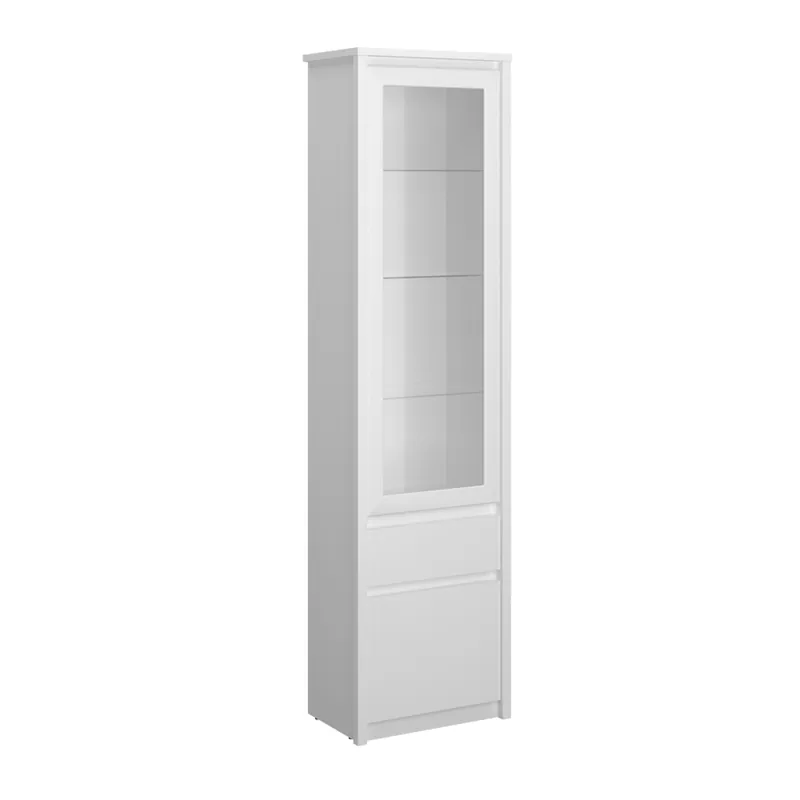 Koupit Online Vitrína 1D1W1S, bílá, ERODIN