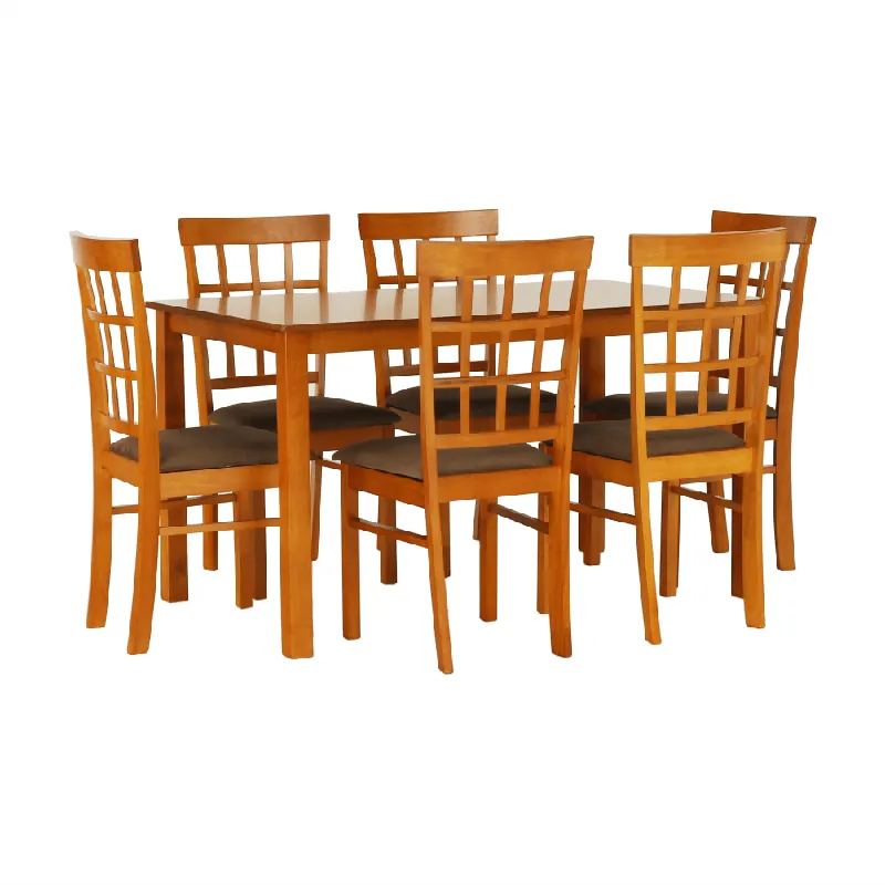 Speciální Cena Jídelní komplet 1 + 6, třešeň, GRID NEW