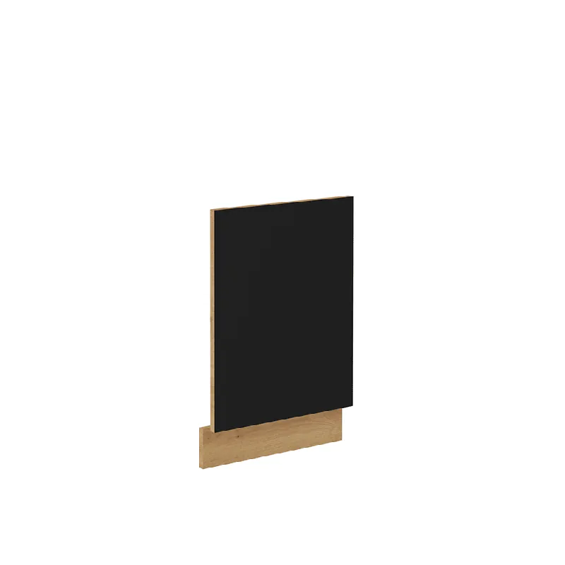 Dvířka na myčku, černý mat / dub artisan, Monro ZM 570x446 Vysoce Kvalitní