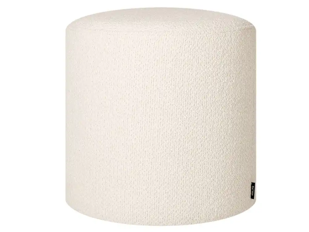 Novinka Bouclé puf Folk 40 cm