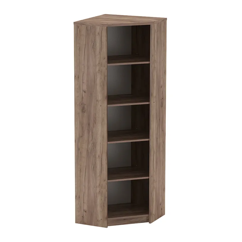 Rohový regál, kraft dunkel/bíla, JOHAN 2 NEW 09 Přímo Od Výrobce