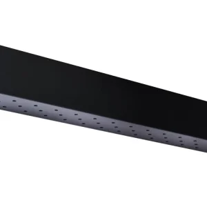 Bezpečná Platba Černá kovová nástěnná police Londien 70 cm