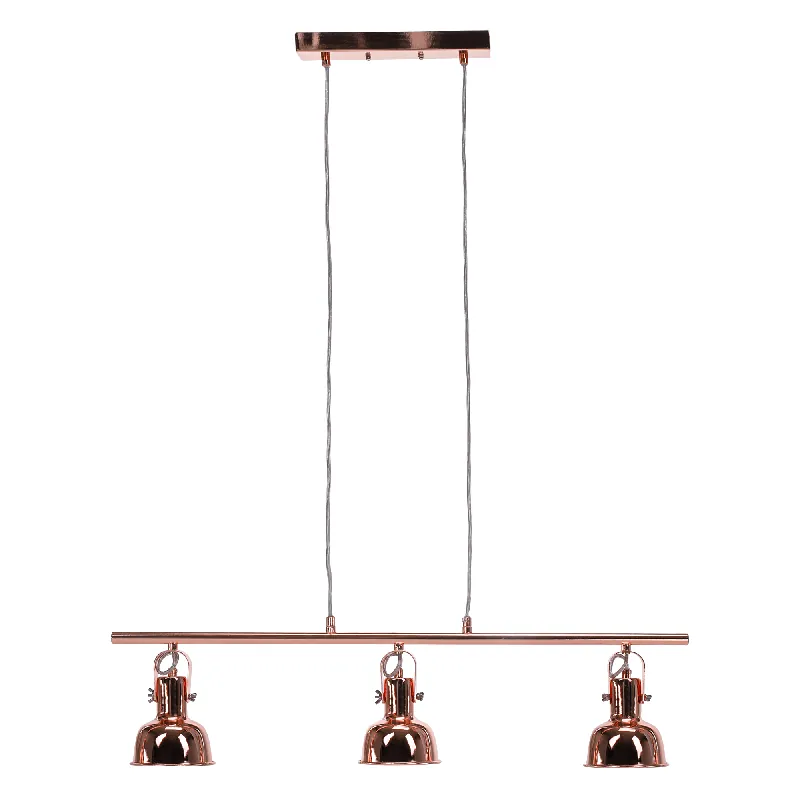 Hit Sezóny Visící lampa v retro stylu, kov, rose gold, AVIER TYP 4