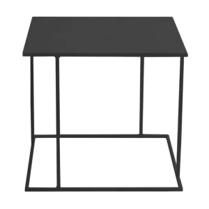 Top Prodej Černý kovový konferenční stolek Valter 50 x 50 cm