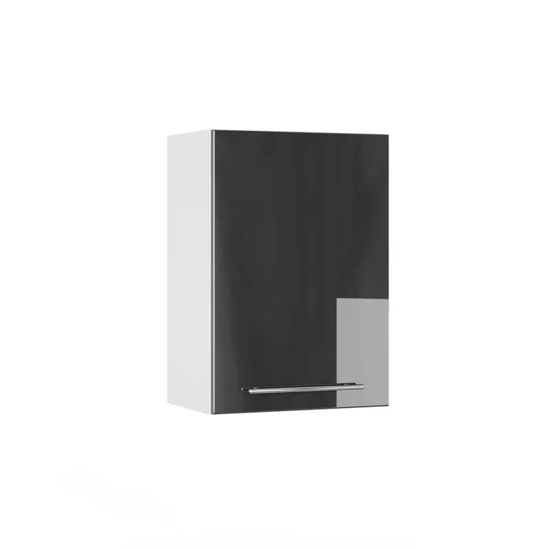 Skříňka do koupelny Fame-Line Antracitový vysoký lesk 50 x 72 cm Vicco Super Cena