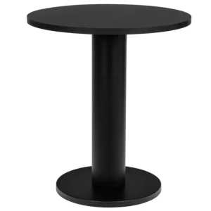 Cenový Hit Černý lakovaný bistro stolek Sool 65 cm