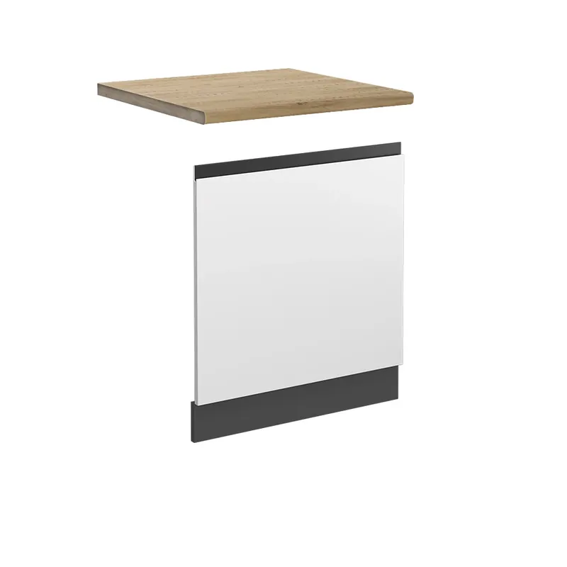 Cenově Výhodný Přední panel R-Line Bílá 60 cm , PD Dub Vicco