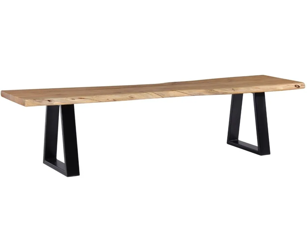 Cenově Výhodný Dřevěná lavice Artur 178 cm