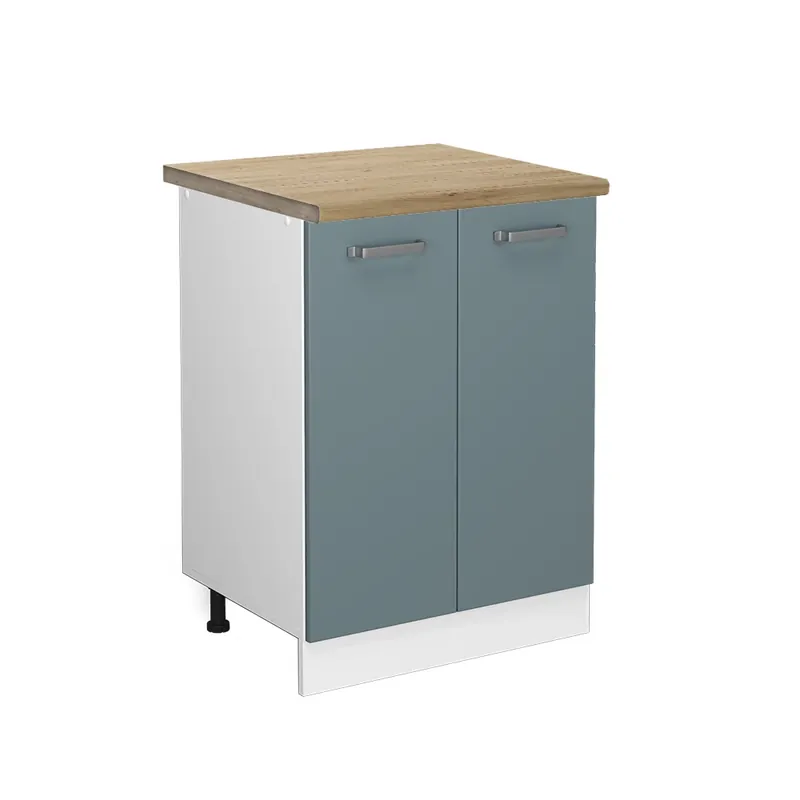 Omezená Nabídka Spodní skříňka kuchyňské linky R-Line Modrošedá 60 cm , PD Dub Vicco