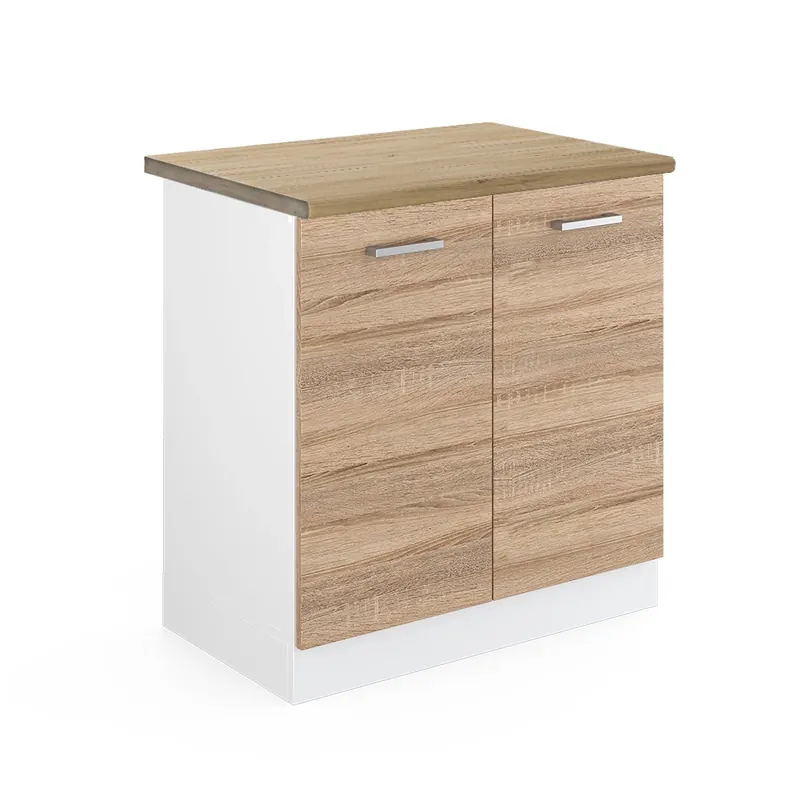Skříňka pod dřez R-Line Sonoma 80 cm , PD Dub Vicco Oblíbený