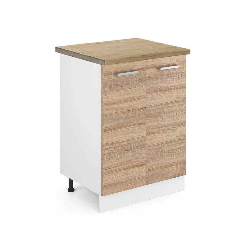 Spodní skříňka kuchyňské linky R-Line Sonoma 60 cm , PD Dub Vicco Akce