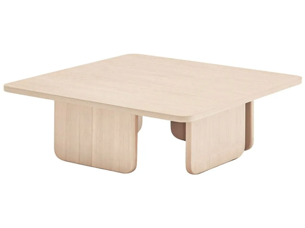 Cenově Výhodný Dřevěný konferenční stolek Arq 100 x 100 cm