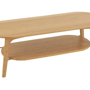 Akce Dřevěný konferenční stolek J-line Bamari 120 x 45 cm