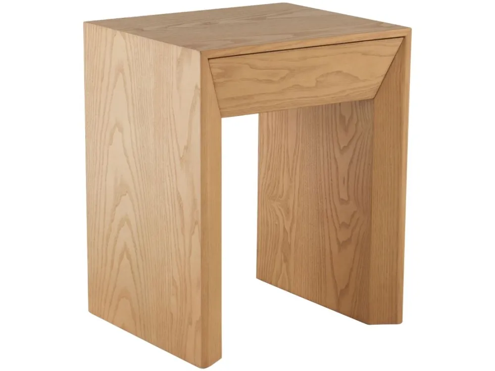 Levný Dřevěný noční stolek SUNNEMO 35 x 35 cm