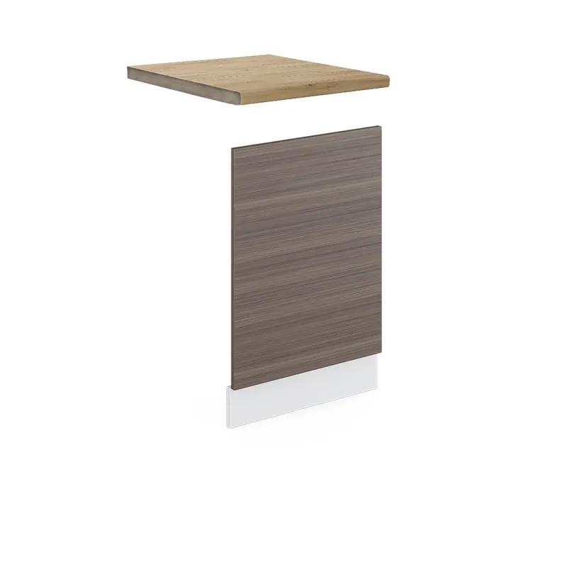 Přední panel R-Line Ušlechtilá šedá 45 cm , PD Dub Vicco Značkový