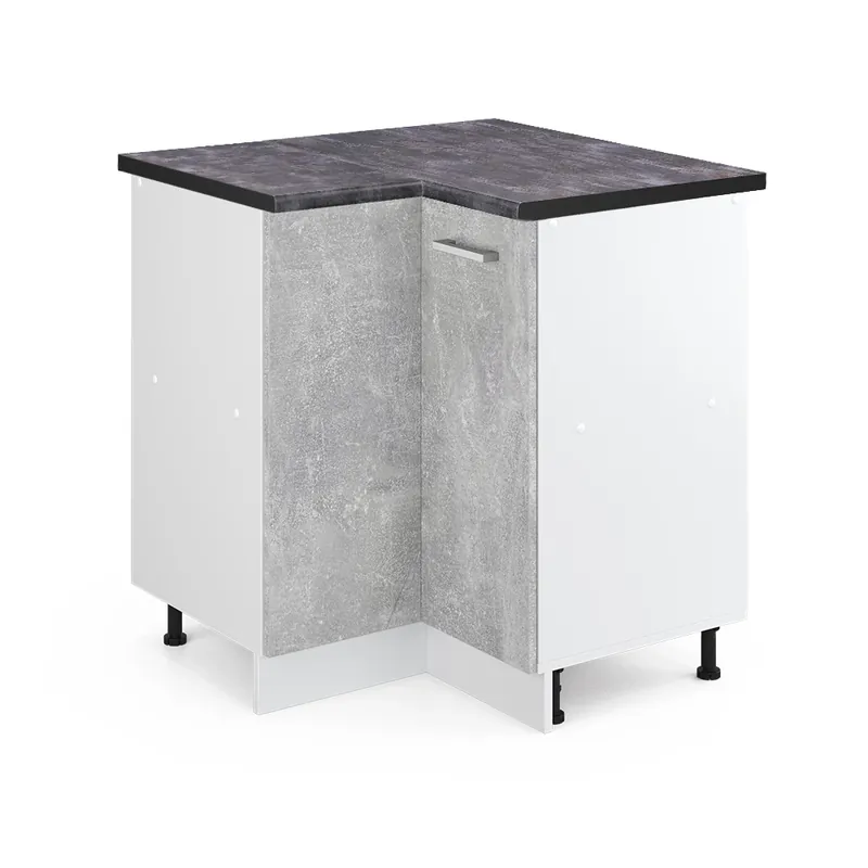 Rohová skříňka R-Line Beton 75.6 cm , PD Antracit Vicco Dokud Zásoby Vydrží