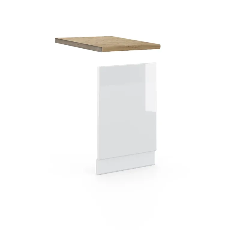 Originální Přední panel Fame-Line Bílá vysoký lesk 45 cm , PD Dub Vicco