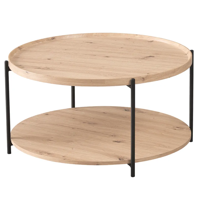 Kup Teď Konferenční stolek, dub artisan/černá, LAPIS