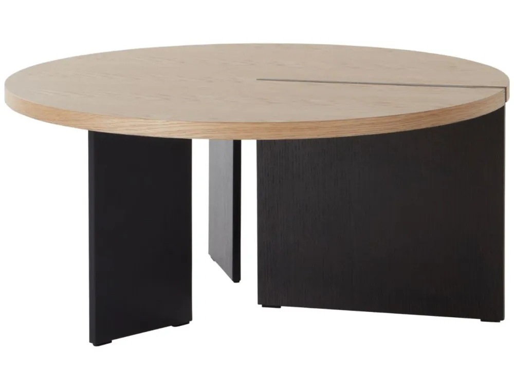 Jen Po Omezenou Doba Dubový konferenční stolek CUSCO 80 cm