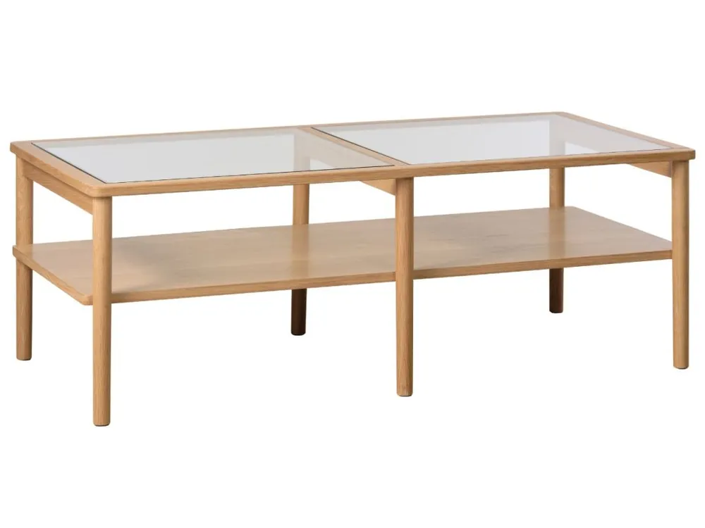 Dubový konferenční stolek Elba 120 x 60 cm Tovární Cena