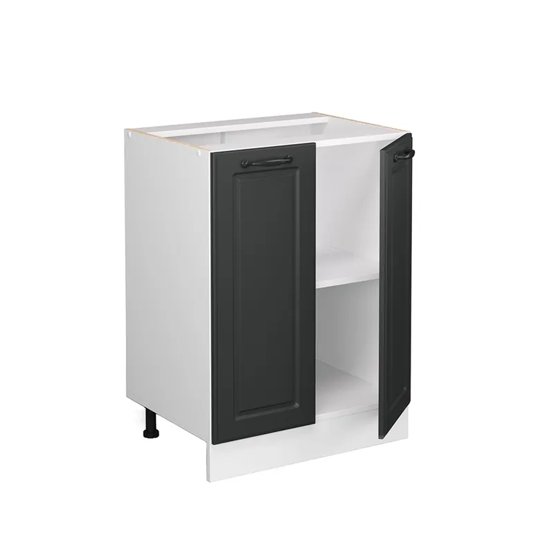Speciální Cena Spodní skříňka kuchyňské linky R-Line Antracitový venkovský dům 60 cm , PD Dub Vicco