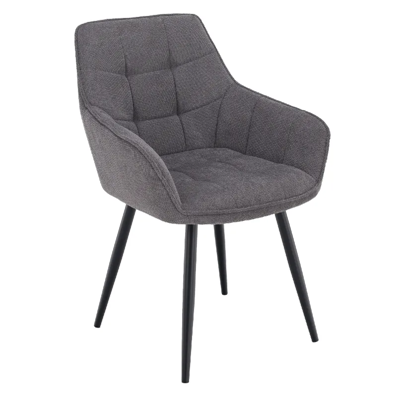 Top Prodej Designové křeslo, šedá/černá, MARKEN