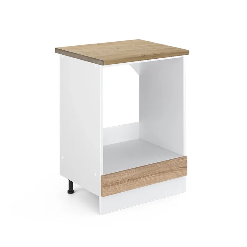 Skříňka na vestavěnou troubu R-Line Sonoma 60 cm , PD Dub Vicco Originální