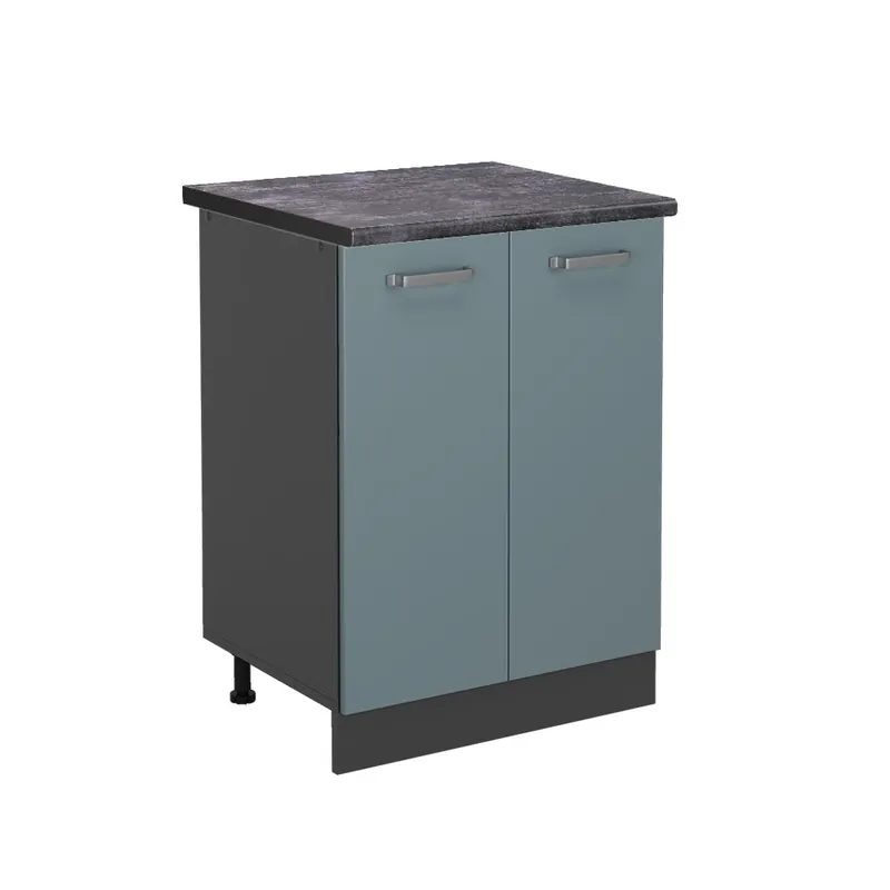Top Prodej Spodní skříňka kuchyňské linky R-Line Modrošedá 60 cm , PD Antracit Vicco