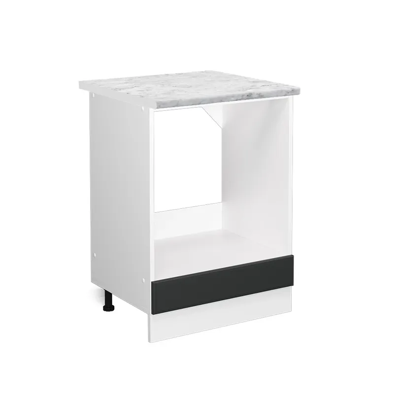 Ihned K Objednání Skříňka na vestavěnou troubu R-Line Antracitový venkovský dům 60 cm , PD Mramor Vicco