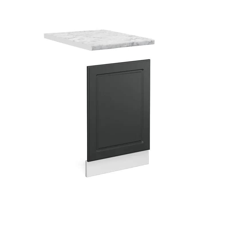 Pouze Dnes Přední panel R-Line Antracitový venkovský dům 45 cm , PD Mramor Vicco