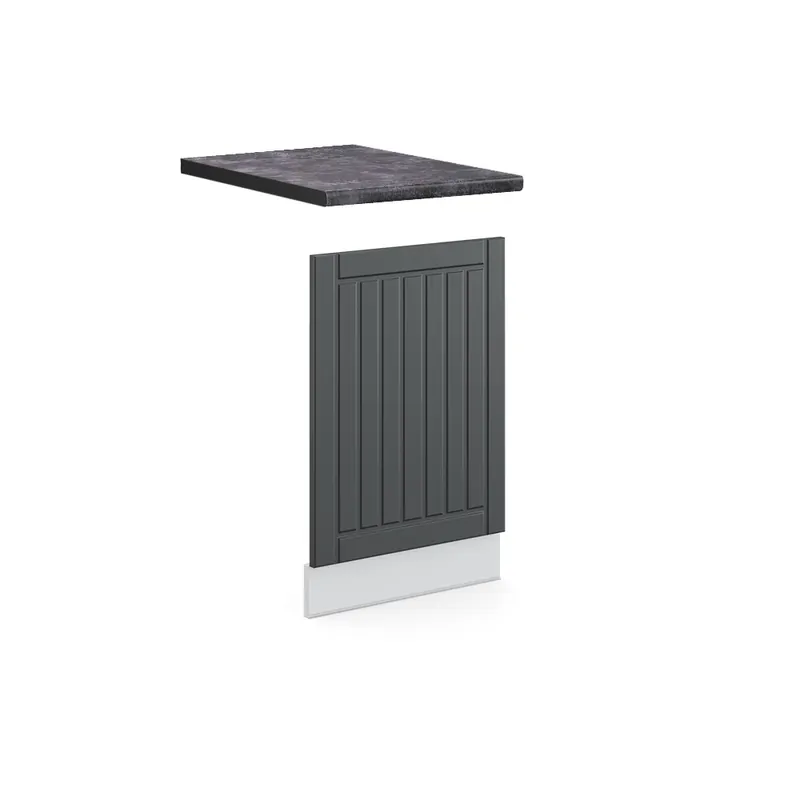 Vrácení Zdarma Přední panel Fame-Line Antracitový venkovský dům 45 cm , PD Antracit Vicco