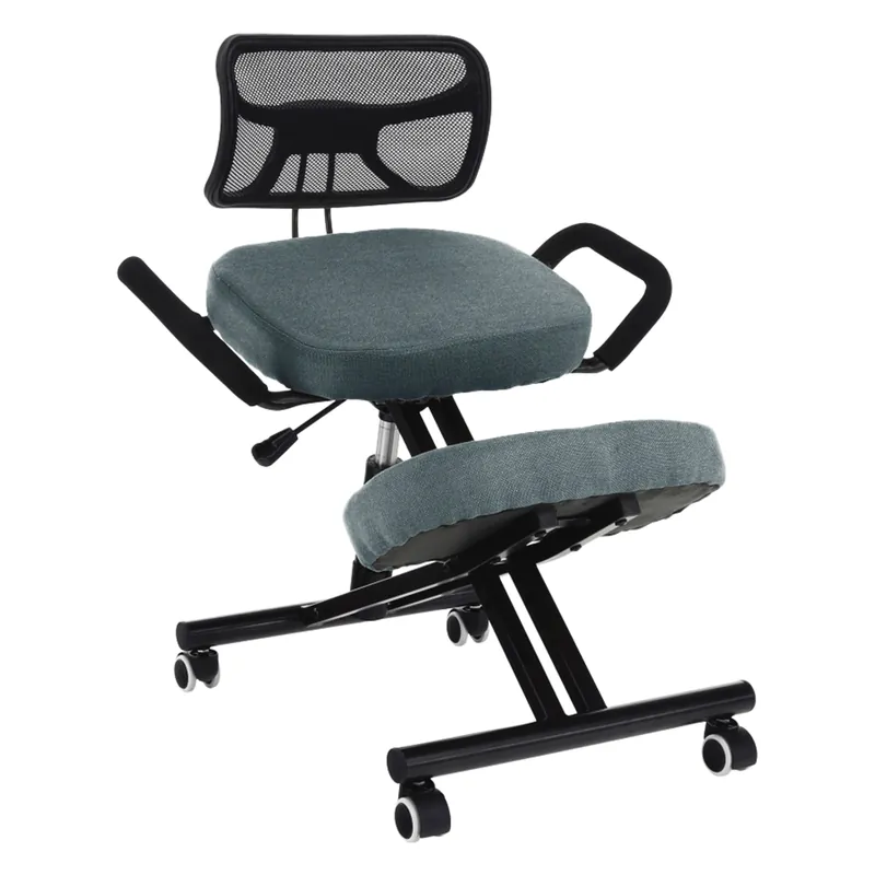 Autentický Ergonomická klekačka, šedá/černá, RUFUS P10, poškozené zboží