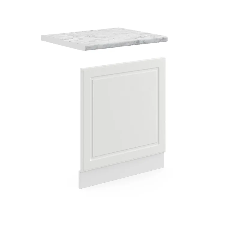 Rychlé Dodání Přední panel R-Line Bílý venkovský dům 60 cm , PD Mramor Vicco