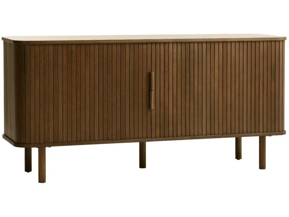 Hnědá dubová komoda Cavo 160 x 45 cm Akční Cena