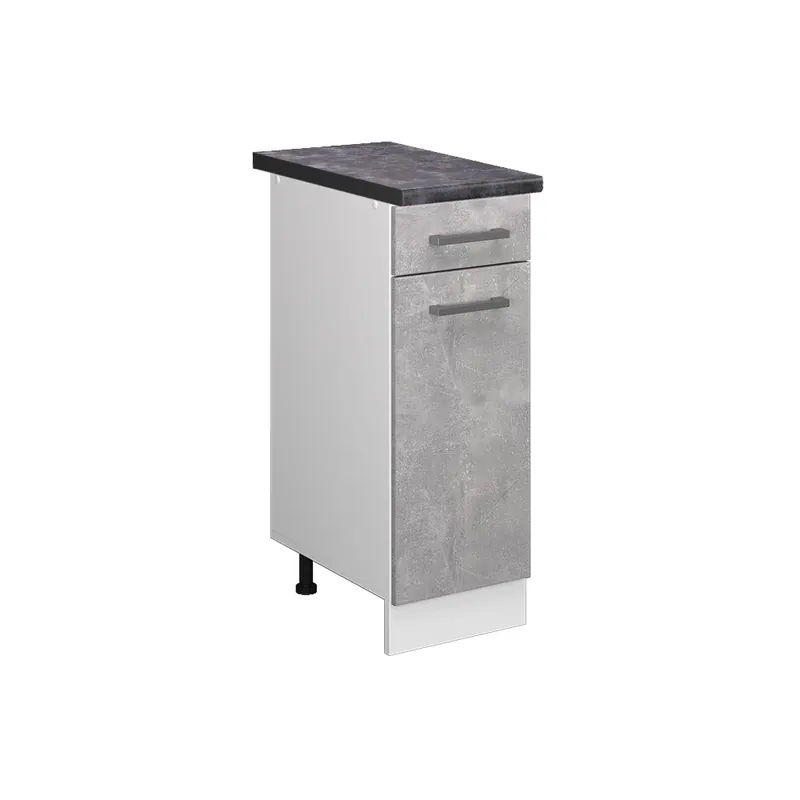 Spodní skříňka kuchyňské linky R-Line Beton 30 cm , PD Antracit Vicco Nakupujte Hned
