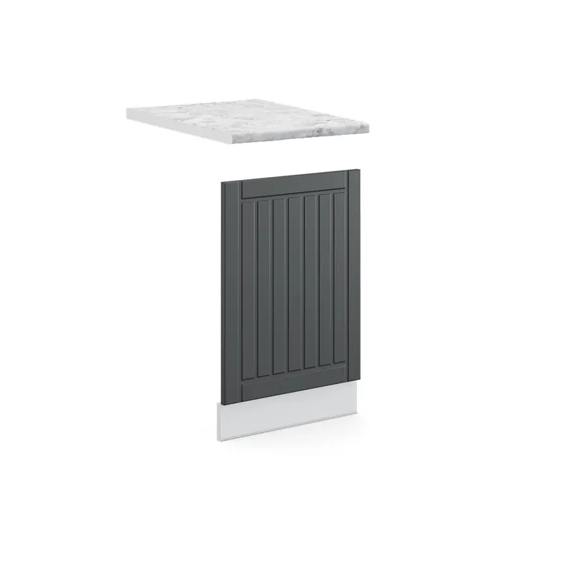 Přední panel Fame-Line Antracitový venkovský dům 45 cm , PD Mramor Vicco Must-Have